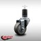 Service Caster 3'' SS Gray Poly Wheel Swivel 1-5/8'' Expanding Stem Caster SCC-SSEX20S314-PPUB-158 - alternate 2